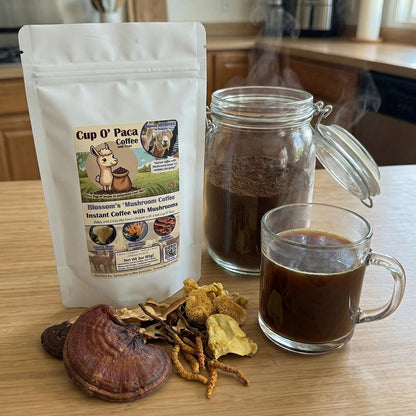 Blossom's Pump My Vibe Instant Coffee w/ Mushrooms