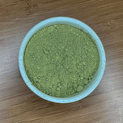 Matcha Japanese Green Tea powder in Ramekin