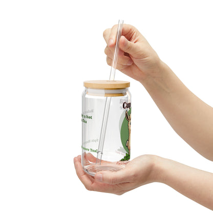 hand holding sipper cup