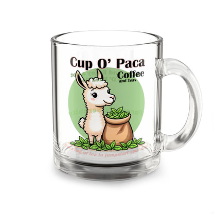 Front of the tea cup