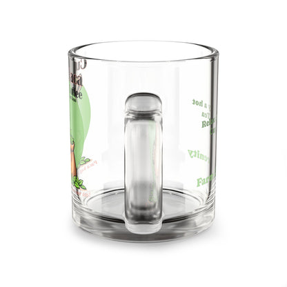 view of the tea cup handle